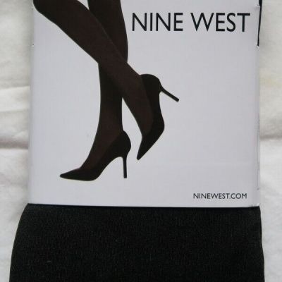 NINE WEST - Shiny Opaque Tights (Black)